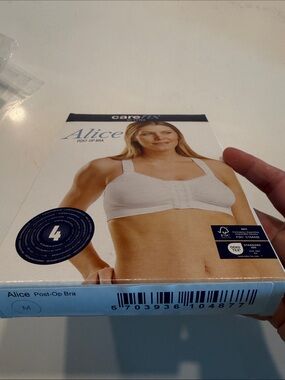 Carefix Alice Seamless Post-Op Bra - White